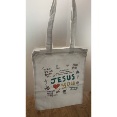 กระเป๋าผ้า Tote Jesus loves You กระเป๋าผ้า Tote Jesus loves You